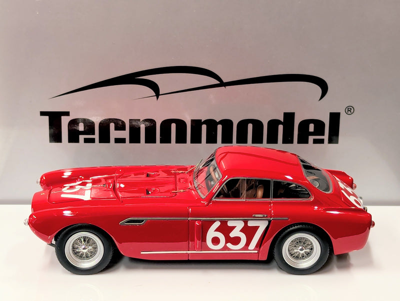 Carica immagine in Galleria Viewer, Tecnomodel 1/43 Mythos F.340 Mexico Miglia 1953 car #637 Castellotti Regosa - Used
