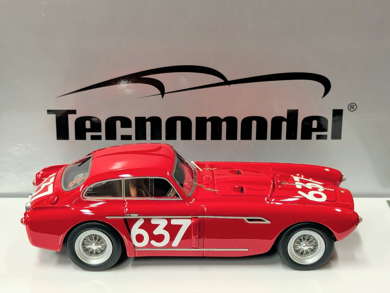 Carica immagine in Galleria Viewer, Tecnomodel 1/43 Mythos F.340 Mexico Miglia 1953 car #637 Castellotti Regosa - Used
