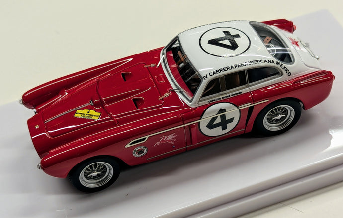 Tecnomodel 1/43 Mythos F.340 Mexico Carrera Panamericana 1953 car #4 Phil Hill - Used