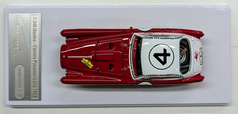 Carica immagine in Galleria Viewer, Tecnomodel 1/43 Mythos F.340 Mexico Carrera Panamericana 1953 car #4 Phil Hill - Used
