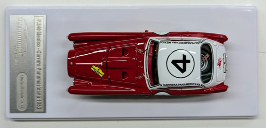 Tecnomodel 1/43 Mythos F.340 Mexico Carrera Panamericana 1953 car #4 Phil Hill - Used