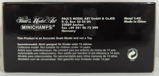 Minichamps 1/43 Lancia Stratos Minichamps Fair Special Edition - Used