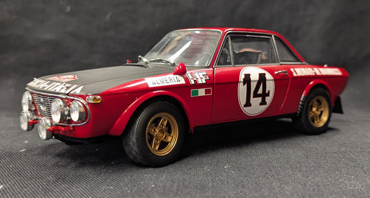 AUTOart Millennium 1/18 Lancia Fulvia 1.6HF Winner Rally Monte Carlo 1972 - Used