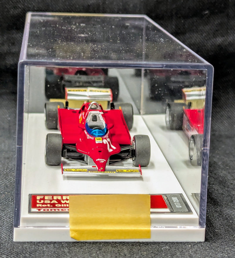 Carica immagine in Galleria Viewer, Tameo Kits 1/43 Ferrari 126 CK GP USA West 1981 Gilles Villeneuve TMB045 - Used
