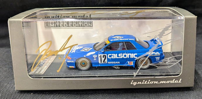 ignition model 1/43 Calsonic Skyline #12 R32 GT-R 1990 JTC Debut Win IG1282 - Used