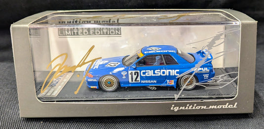 ignition model 1/43 Calsonic Skyline #12 R32 GT-R 1990 JTC Debut Win IG1282 - Used
