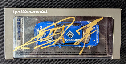 ignition model 1/43 Calsonic Skyline #12 R32 GT-R 1990 JTC Debut Win IG1282 - Used