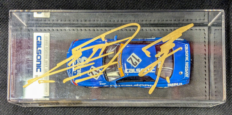 Carica immagine in Galleria Viewer, ignition model 1/43 Calsonic Skyline #12 R32 GT-R 1990 JTC Debut Win IG1282 - Used
