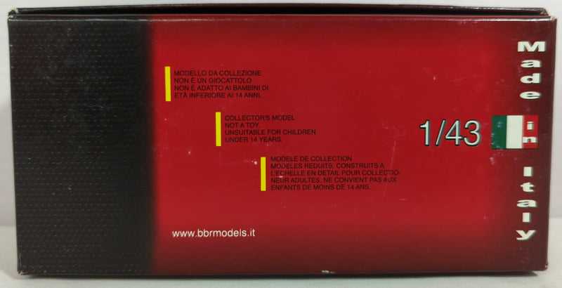 Carica immagine in Galleria Viewer, BBR Models 1/43 Ferrari 512BB 1976 Red Black BBR140A - Used
