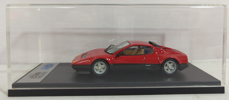 Carica immagine in Galleria Viewer, BBR Models 1/43 Ferrari 512BB 1976 Red Black BBR140A - Used
