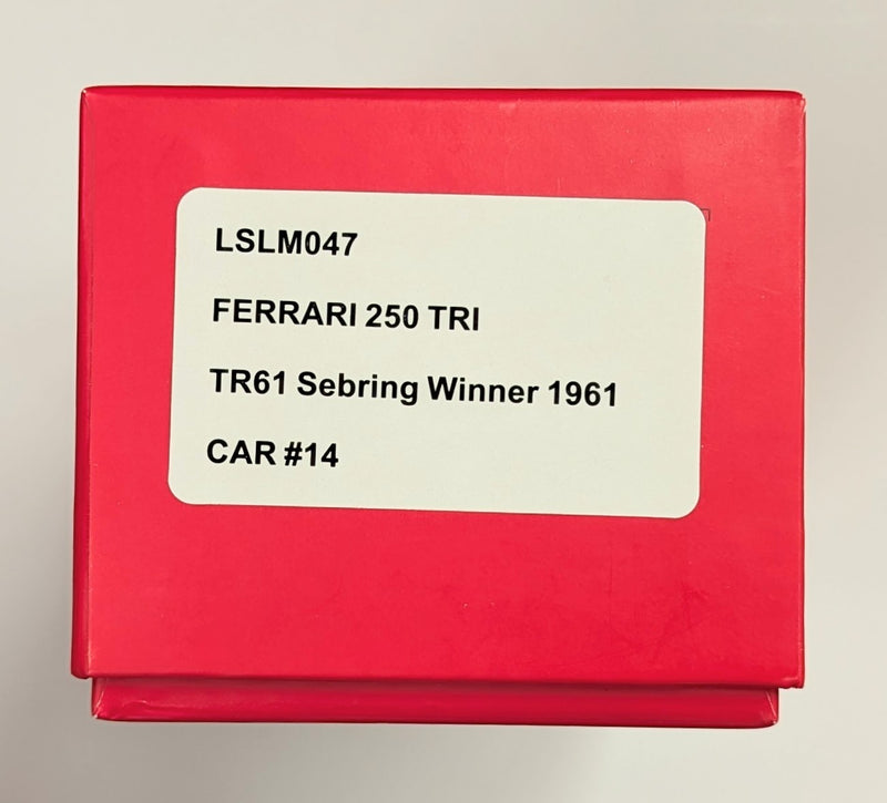 Carica immagine in Galleria Viewer, Looksmart 1/43 Ferrari 250 TR61 #14 Winner Sebring 1961 Gendebien Hill LSLM047 - Used
