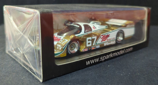 Spark Model 1/43 Porsche 962 #67 Winner Daytona 24h 1989 B. Wollek D. Bell - Used