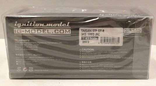 ignition model 1/43 Taisan STP GT-R (#2) 1992 JTC IG2973 - Used