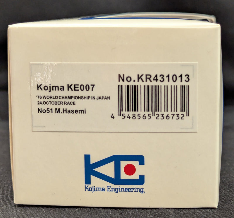 Carica immagine in Galleria Viewer, Kyosho 1/43 Kojima KE007 F1 in Japan 1976 Final Race Specification - Used
