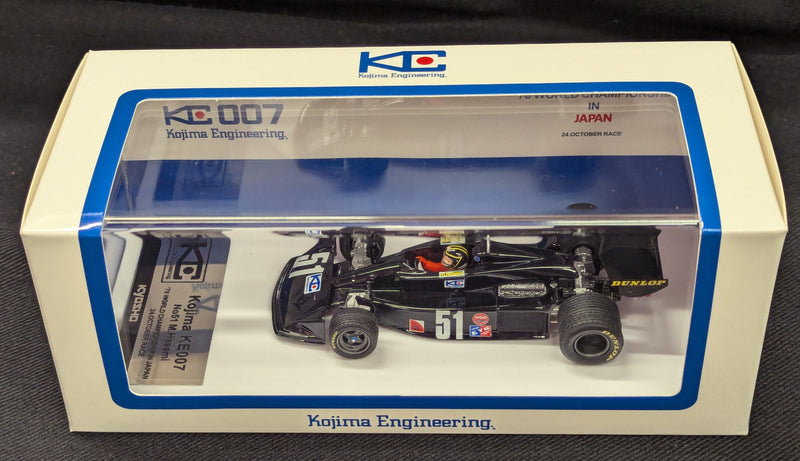 Carica immagine in Galleria Viewer, Kyosho 1/43 Kojima KE007 F1 in Japan 1976 Final Race Specification - Used
