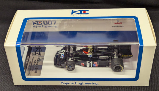 Kyosho 1/43 Kojima KE007 F1 in Japan 1976 Final Race Specification - Used