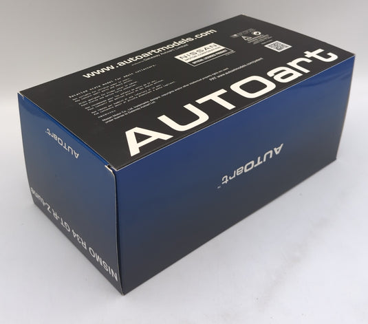 AUTOart 1/18 Nismo R34 GT-R Z-tune Bayside Blue 77462 Composite Model - Used