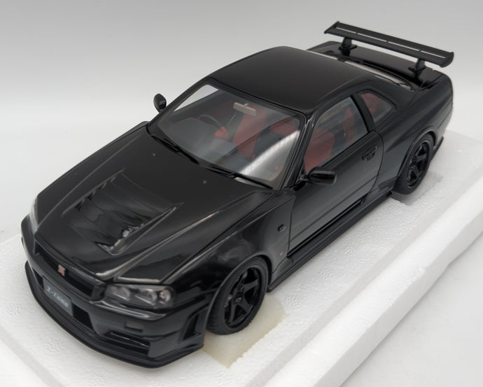 AUTOart 1/18 Nismo R34 GT-R Z-tune Black Pearl 77463 Composite Model - Used