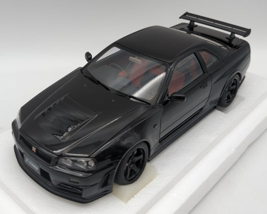 AUTOart 1/18 Nismo R34 GT-R Z-tune Black Pearl 77463 Composite Model - Used
