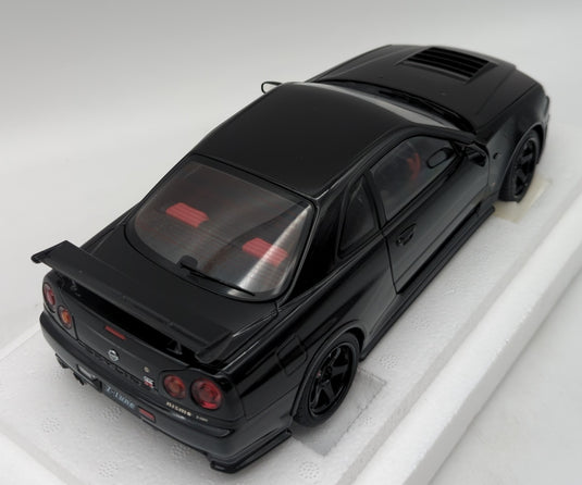 AUTOart 1/18 Nismo R34 GT-R Z-tune Black Pearl 77463 Composite Model - Used