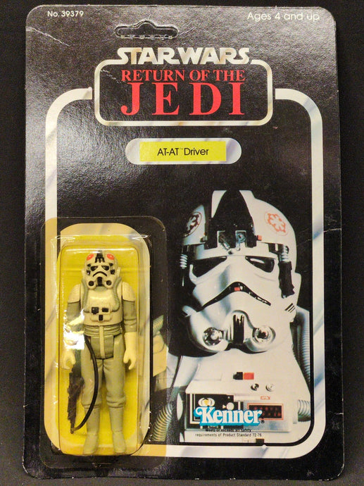 Vintage Kenner Star Wars AT-AT Driver 3.5-Inch Action Figure (79-Back Card) - Used