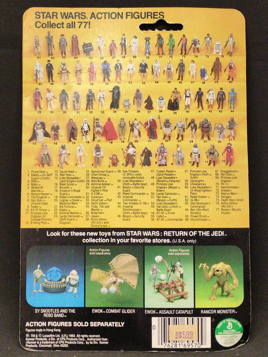 Vintage Kenner Star Wars 8D8 3.5-Inch Action Figure (77-Back Card) - Used