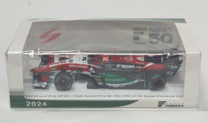 Spark model 1/43 TGM Grand Prix SF23 #53 M-TEC HR-417E Super Formula - Used