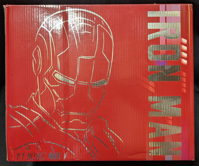 AutoKing 1/1 Scale Iron Man Mark V Helmet - Used