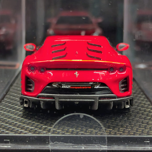 BBR CONCEPT43 1/43 Ferrari 812 Competizione Rosso Corsa Giallo Stripe - Used
