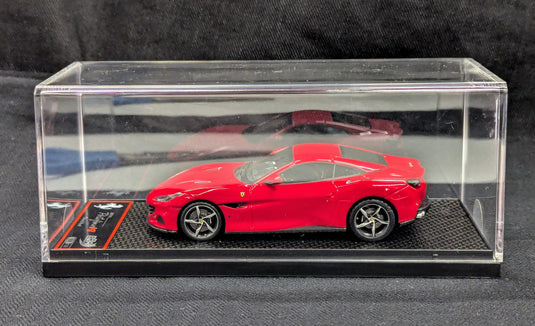 BBR CONCEPT43 1/43 Ferrari Portofino M Spider Tetto Chiuso Rosso Corsa - Used