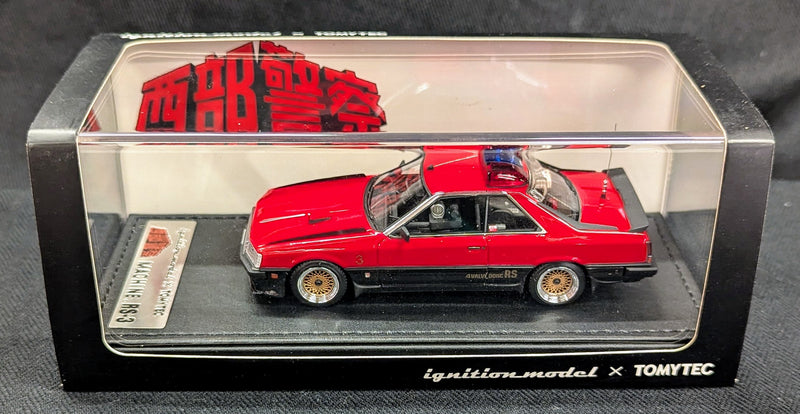 Carica immagine in Galleria Viewer, ignition model x Tomytec 1/43 Seibu Keisatsu Machine RS-3 TIG4322 - Used
