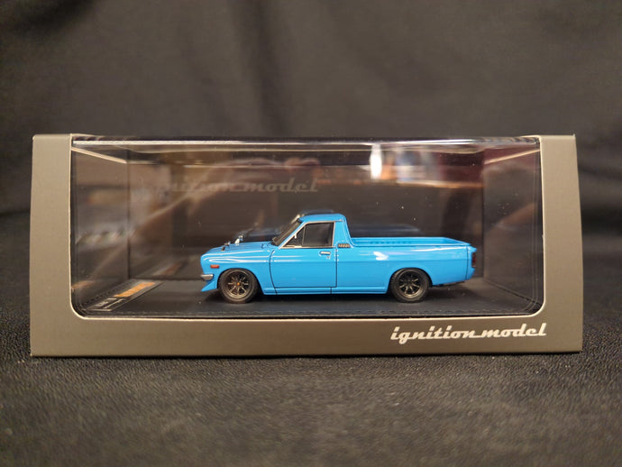 ignition model 1/43 Nissan Sunny Truck Long (B121) Light Blue IG1116 - Used