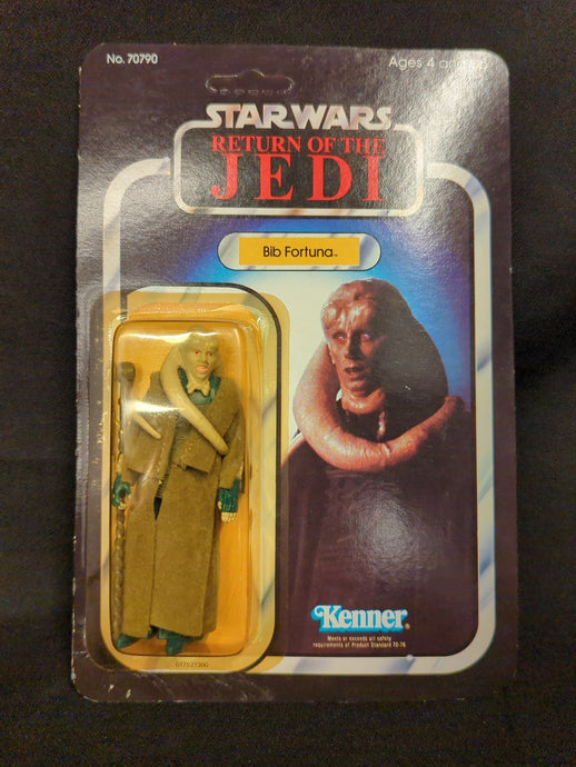 Vintage Kenner Star Wars Bib Fortuna 3.5-Inch Action Figure (65-Back Card B) - Used