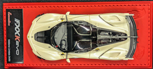 BBR Models 1/43 Ferrari FXX K EVO Fuji White Black roof CDL323 - Used