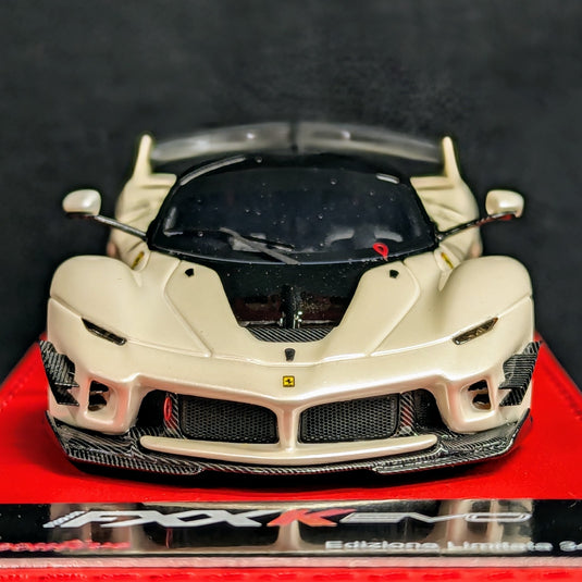 BBR Models 1/43 Ferrari FXX K EVO Fuji White Black roof CDL323 - Used