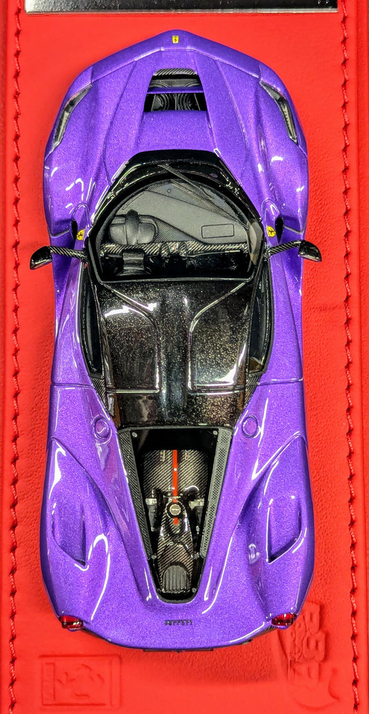 BBR Models 1/43 Ferrari LaFerrari Gloss Mica Violet CDL502 - Used