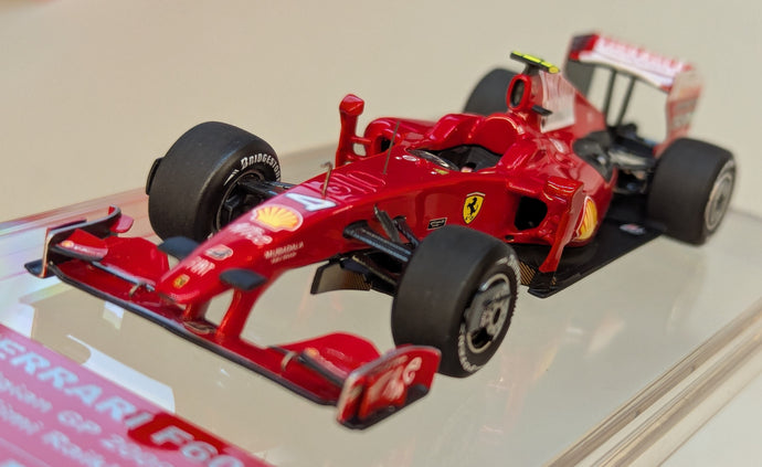 Tameo 1/43 Ferrari F60 Belgian GP 2009 Winner Kimi Raikkonen TB024 - Used