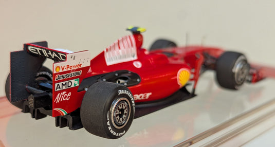 Tameo 1/43 Ferrari F60 Belgian GP 2009 Winner Kimi Raikkonen TB024 - Used