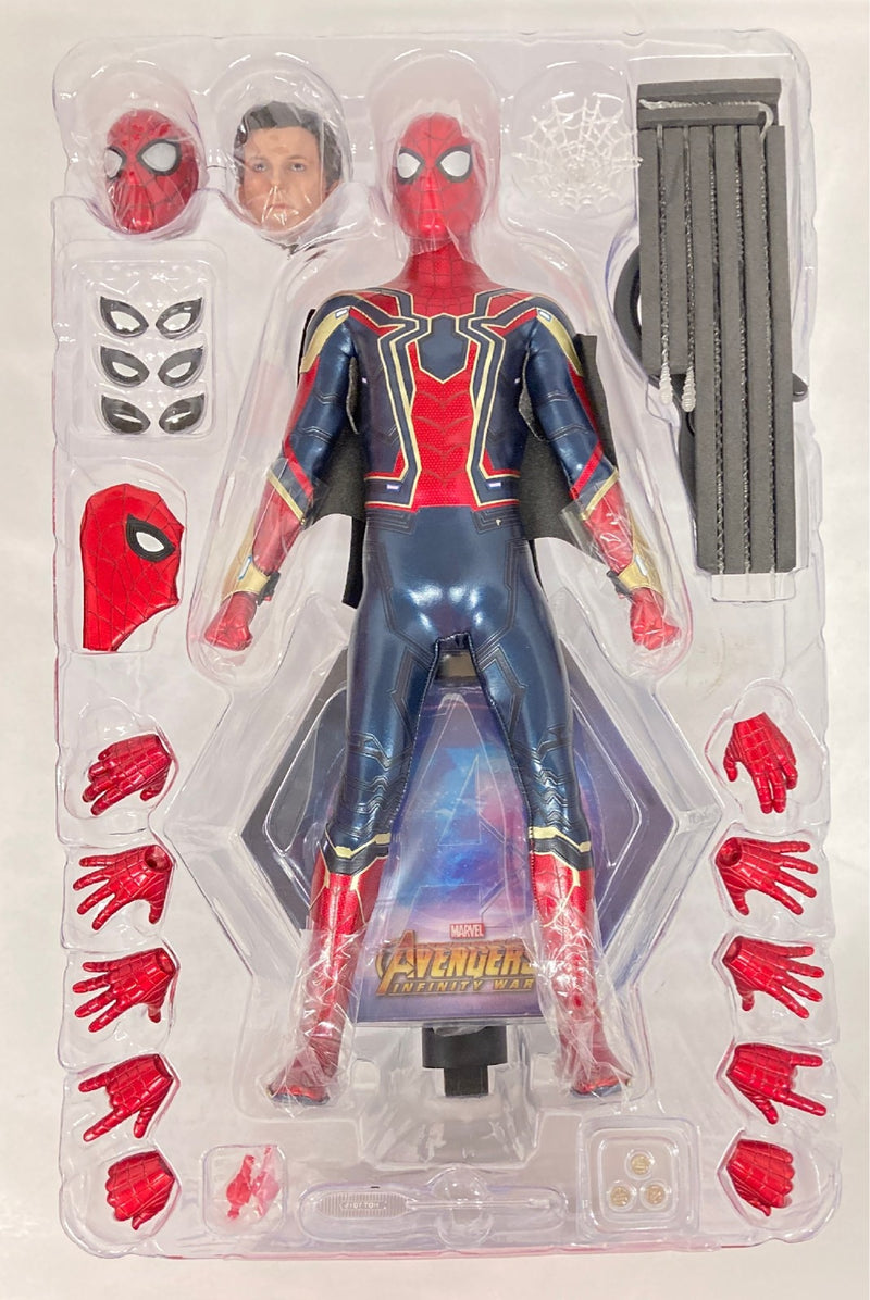 Load image into Gallery viewer, Hot Toys Movie Masterpiece Iron Spider MMS482 - Used
