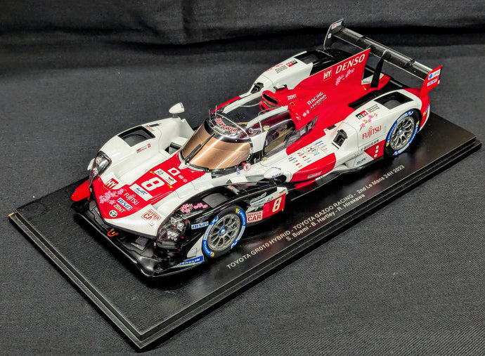 Spark model 1/18 Toyota GR010 Hybrid #8 Gazoo Racing 2nd 24H Le Mans 2023 - Used