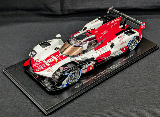 Spark model 1/18 Toyota GR010 Hybrid #8 Gazoo Racing 2nd 24H Le Mans 2023 - Used