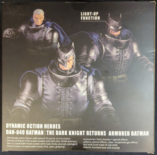 Beast Kingdom Dynamic 8ction Heroes Armored Batman 1/9 Scale - Used