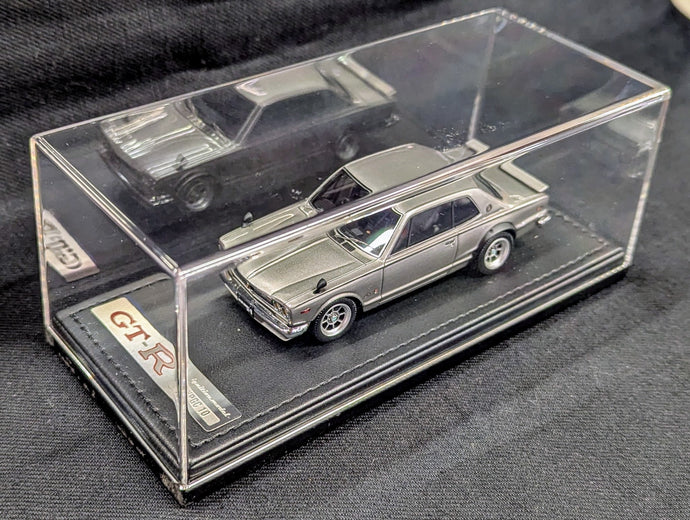 ignition model 1/43 Nissan Skyline 2000 GT-R (KPGC10) Silver IG0008 - Used