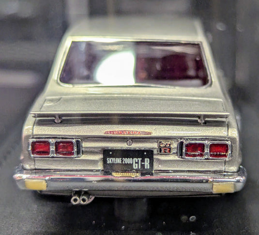 ignition model 1/43 Nissan Skyline 2000 GT-R (KPGC10) Silver IG0008 - Used