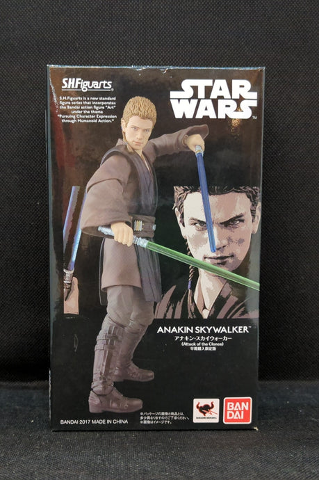 Bandai S.H.Figuarts Star Wars Anakin Skywalker (Attack of the Clones) Early Ver - Used