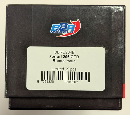 BBR Model CONCEPT43 1/43 Ferrari 296 GTB Rosso Imola - Used
