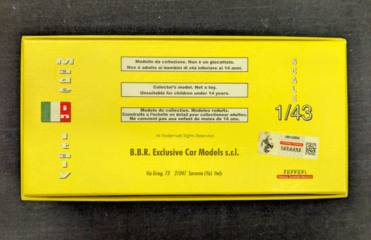 BBR 1/43 Ferrari 275 GTC Speciale 1964 Gray Metallic BBR165A - Used
