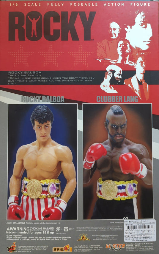 Hot Toys Movie Masterpiece Rocky Balboa MMS019 - Used