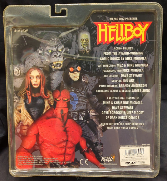 Mezco Action Figures Hellboy Figures.com Exclusive 7 inch - Used