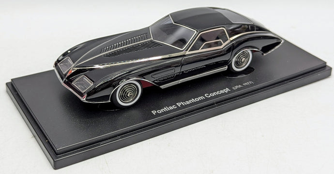 AUTOCULT Avenue43 1/43 Pontiac Phantom Concept 1977 Black 60078 - Used